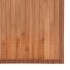 Alfombra rectangular bambú color natural 60x1000