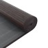 Alfombra rectangular bambú marrón oscuro 70x1000