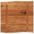 Tablero cuadrado madera maciza acacia borde vivo 60x60x2,5