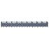Jardinera con clavijas PP azul gris 363,5x43,5x43,5