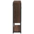 Armario con espejo baño madera marrón roble 60x16x60