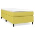 Estructura de cama sin colchón tela verde 90x200