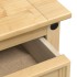 Mesita de noche Corona madera maciza de pino 53x39x50