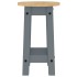 Taburetes altos de cocina 2 uds madera maciza de pino