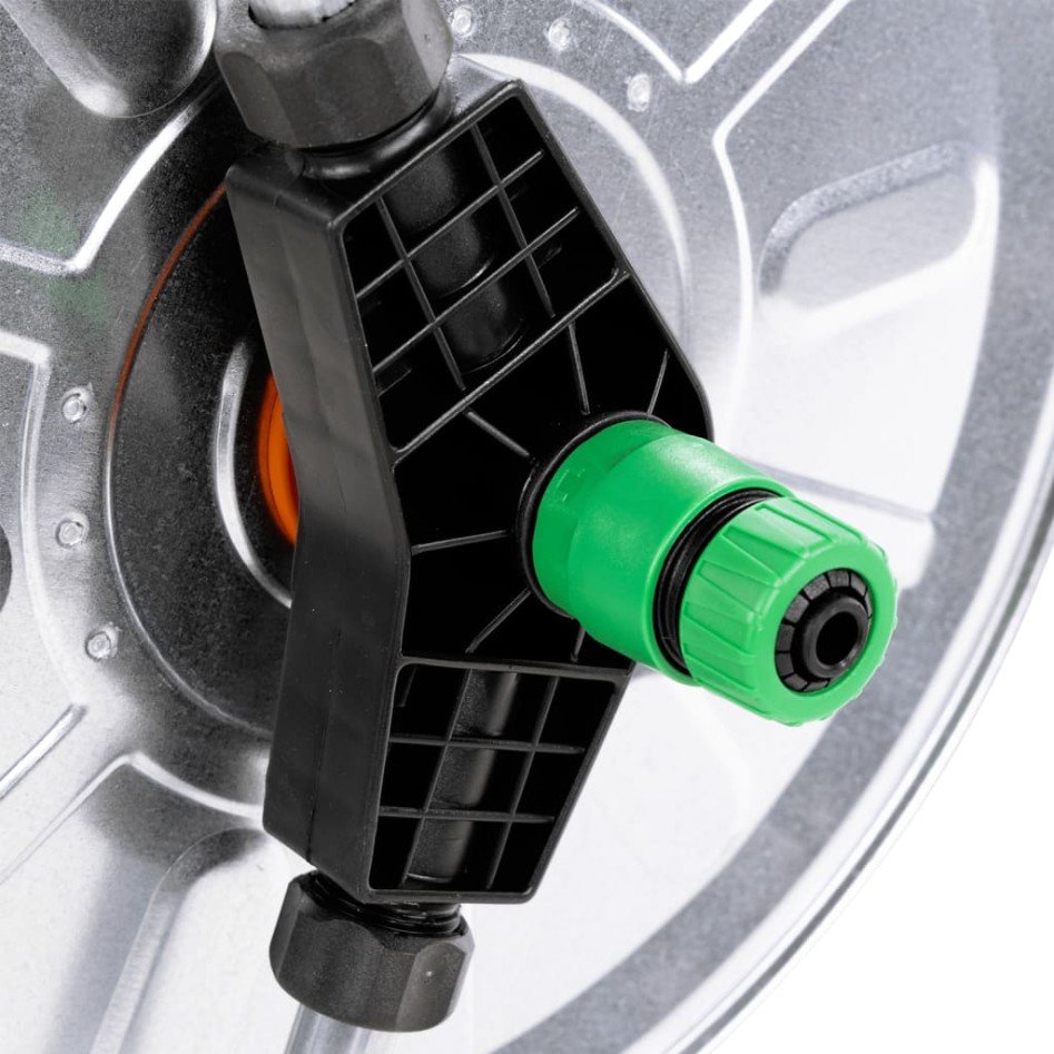 Carrete de rollo para manguera de 50 m 1/2 o 35 m 3/4