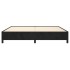 Estructura de cama de terciopelo gris claro 200x200