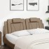 Cabecero de cama acolchado cuero sintético capuchino 160