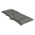Cojines para silla respaldo alto 4 uds tela gris oscuro