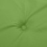 Cojines silla respaldo alto 4 uds tela verde melange