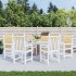 Cojines silla respaldo bajo 6 ud tela beige melange 100x50x4