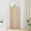 Aparador alto madera maciza de pino 34x40x108,5 cm