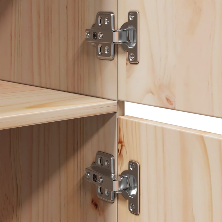 Aparador alto madera maciza de pino 34x40x108,5