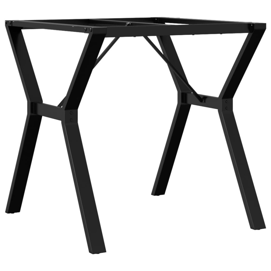 Patas de mesa de comedor estructura Y acero 70x70x73