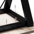 Patas de mesa de comedor estructura Y acero 70x70x73