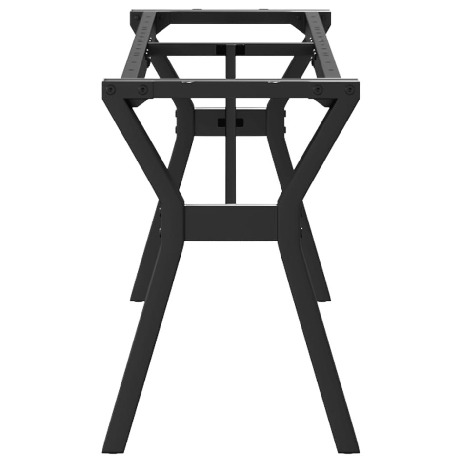 Patas de mesa de centro estructura Y acero 140x30x43