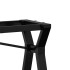 Patas de mesa de centro estructura Y acero 140x30x43