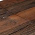 Mesa consola acero inoxidable madera maciza traviesa