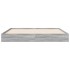 Estructura de cama madera de ingeniería gris Sonoma 120x200