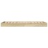 Estructura de cama sin colchón madera roble Sonoma 90x200