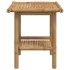 Mesa de centro de bambú 45x45x45