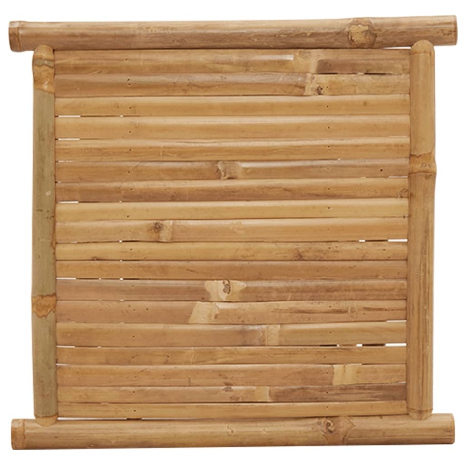 Mesa de centro de bambú 45x45x45