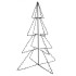 Árbol Navidad 240 luces LED interior y exterior 115x150