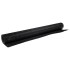 Toldo para balcón ratán sintético negro 1000x80