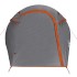 Tienda de campaña túnel 3 personas impermeable gris y