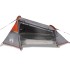 Tienda de campaña túnel 2 personas impermeable gris y