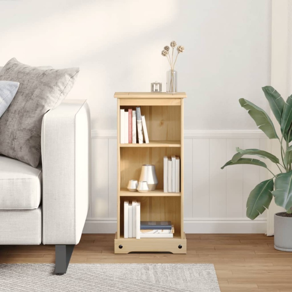 Estantería Corona madera maciza de pino 46x29x100