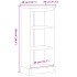 Estantería Corona madera maciza de pino 46x29x100