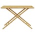 Mesa de jardín plegable de bambú 110x55x75