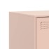 Mueble para TV de acero rosa 67x39x44