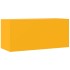 Mueble para TV de acero amarillo mostaza 99x39x44