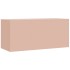 Mueble para TV de acero rosa 99x39x44