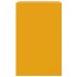 Mesita de noche acero amarillo mostaza 34,5x39x62