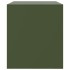 Mueble para TV de acero verde oliva 67x39x44