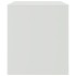 Mueble para TV de acero blanco 67x39x44