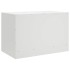 Mueble para TV de acero blanco 67x39x44