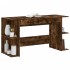 Escritorio madera de ingeniería roble ahumado 140x50x75