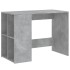 Escritorio de madera de ingeniería gris hormigón 102x50x75