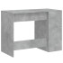 Escritorio de madera de ingeniería gris hormigón 102x50x75