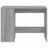 Escritorio de madera de ingeniería gris Sonoma 102x50x75