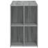 Escritorio de madera de ingeniería gris Sonoma 102x50x75