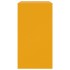 Aparador de acero amarillo mostaza 67x39x73