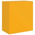 Aparador de acero amarillo mostaza 67x39x73