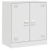 Aparador de acero blanco 67x39x73