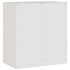 Aparador de acero blanco 67x39x73