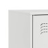 Aparador de acero blanco 67x39x73