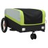Remolque para bicicleta hierro negro y verde 30